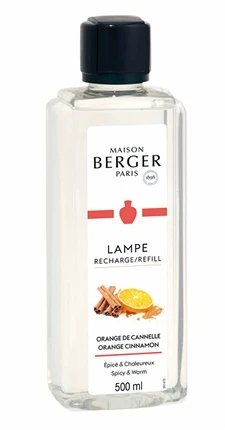 Maison Berger Paris Katalitinės lempos užpildas Apelsinas ir cinamonas Apelsinas ir cinamonas (Lampe RechargeRefill) 500 ml