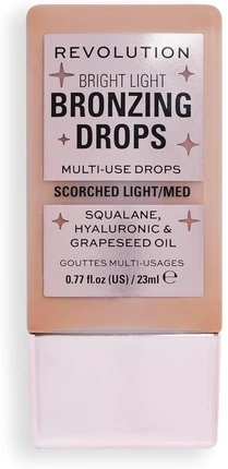 Makeup Revolution Light/Med Bronzing Drops - Bronzující kapky 23ml