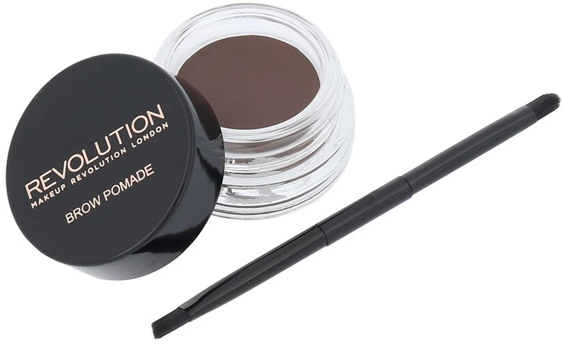 Makeup Revolution London Brow Pomade antakių gelis ir antakių pomade moterims, 2,5 g