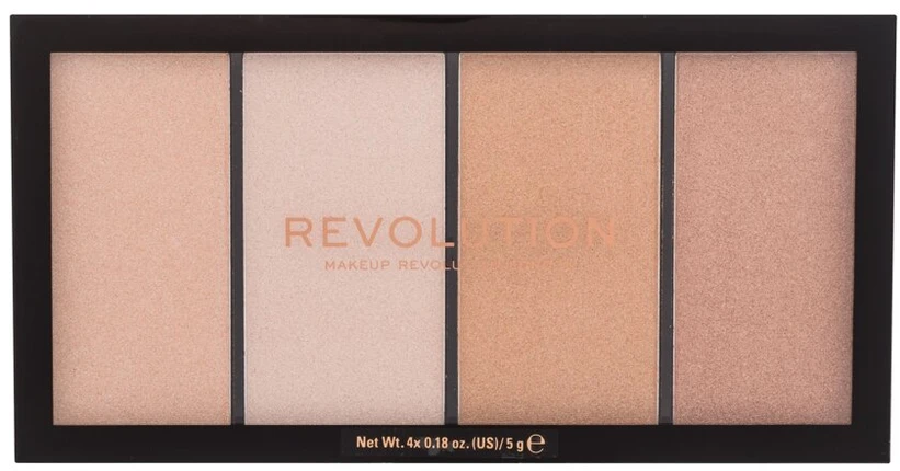Makeup revolution Revolution Re-Loaded Highlighter Palette - Brightener paletė 20 g