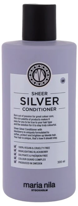 Maria Nila Sheer Sidabrinis kondicionierius, 300 ml