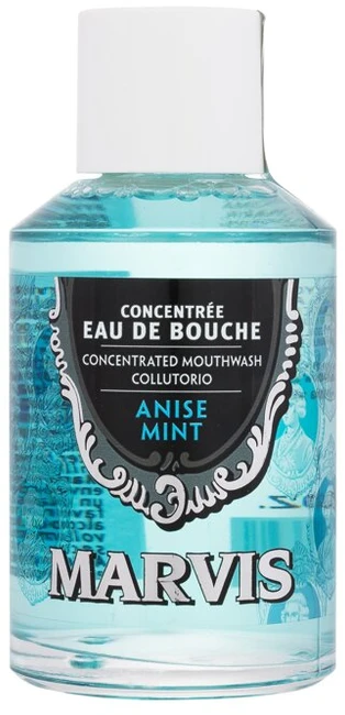 Marvis Anise Mint Mouthwash Anyžių ir mėtų skonio burnos skalavimo skystis, 120 ml