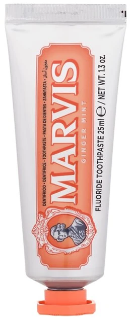 Marvis Ginger Mint Imbiero ir mėtų skonio dantų pasta, 25 ml