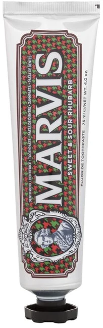 Marvis Sweet & Sour Rhubarb Rabarbarų ir mėtų skonio dantų pasta, 75 ml