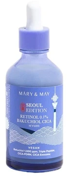 Mary&May retinolio 0,1% Bakuchiol Cica serumas Seoul Edition, 80 ml