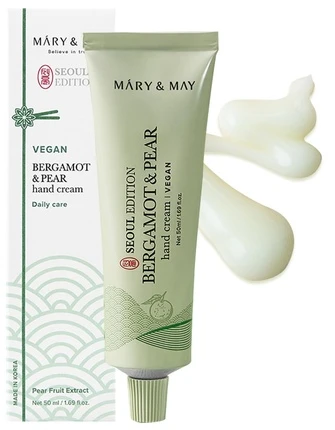 Mary&May Mary & May Bergamot & Pear Hand Kreminis rankų kremas, 50 ml