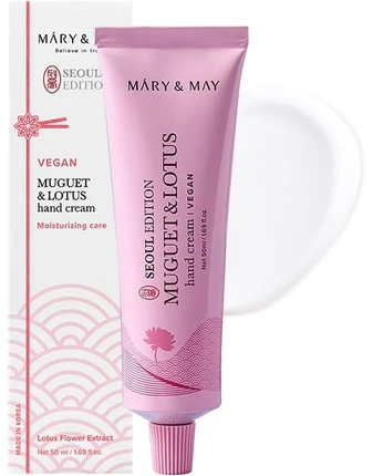 Mary&May MARY & MAY Muguet & Lotus Hand Kreminis 50 ml