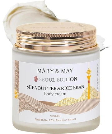 Mary&May MARY & MAY Sviestmedžių aliejumi & Rice Bran Body Kreminis 250 ml