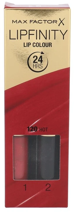 "Max Factor Lipfinity" lūpų dažai 120 Hot