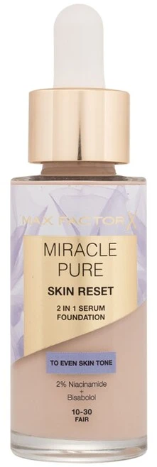 Max Factor Miracle Pure Skin Reset 2in1 serumo makiažo pagrindas
