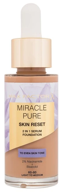 Max Factor Miracle Pure Skin Reset 2in1 serumo makiažo pagrindas