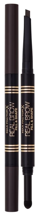 Max Factor Real Brow Fill - Shape 04 Deep Brown makiažo priemonė