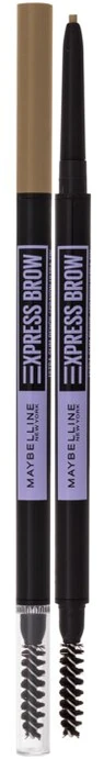 "Maybelline Brow Ultra Slim Defining Eyebrow Pieštukas 01 Skirtas šviesiems plaukams" antakių pieštukas