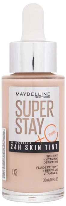 Maybelline Superstay 24H Skin Tint + Vitamin C Makeup moterims, 30 ml