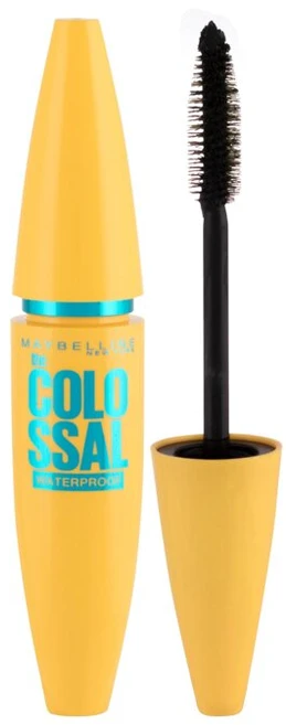 Maybelline Colossal Glam Juodas Atsparus vandeniui 01 Juodas, 10 ml