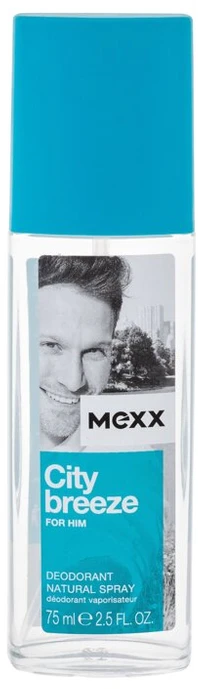 Mexx City Breeze for Him dezodorantas stiklinėje 75ml