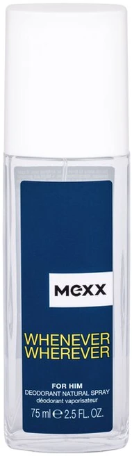 Mexx Whenever Wherever Dezodorantas vyrams, 75 ml