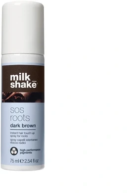 Milk Shake Milk_Shake SOS Roots Instant Hair Touch Up plaukų šaknis maskuojantis purškiklis, atspalvis: Dark Brown, 75 ml