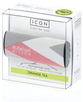 Millefiori Milano Icon Automobilinis oro gaiviklis Oranžinis Tea Textil Geometric