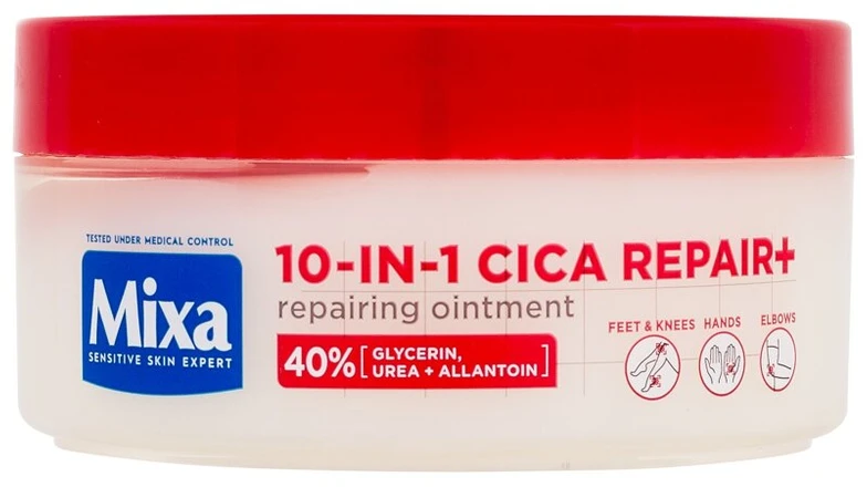 Mixa 10-In-1 Cica Repair+ Repairing Tepalas Kūno kreminis