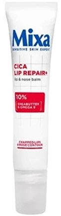 Mixa Lūpų ir nosies balzamas Cica Lip Repair+ Lūpų ir nosies balzamas 10 ml