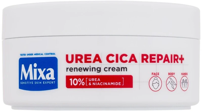 Mixa Urea Cica Repair+ Renewing Kreminis Body Kreminis