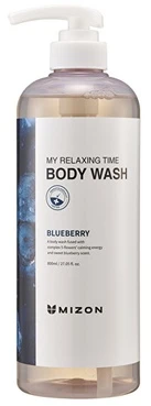 Mizon My Relaxing Time Kūno prausiklis Sweet Blueberry, 800 ml