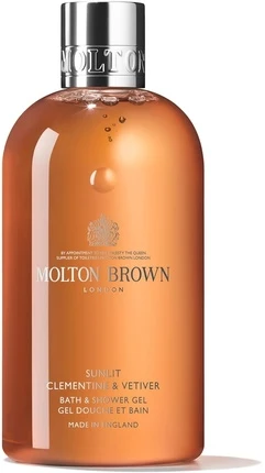 Molton Brown Sunlit Clementine & Vetiver vonios ir dušo želė, 300 ml
