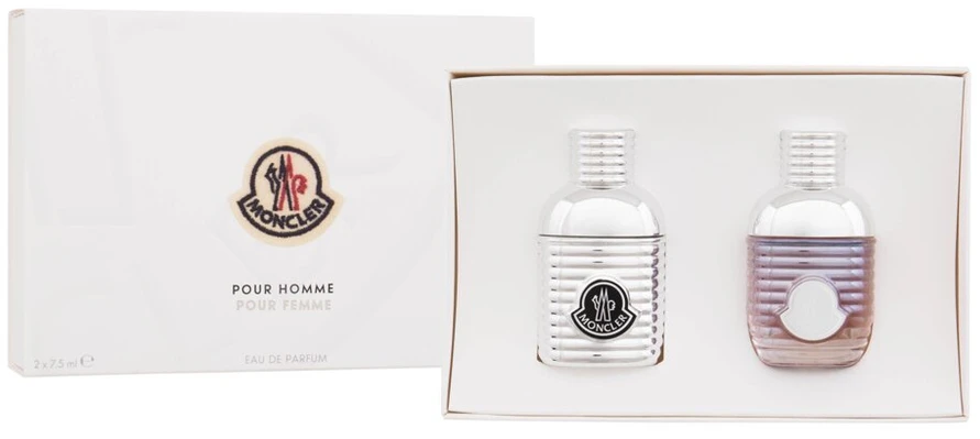 Moncler Pour Femme EDP rinkinys moterims (EDP Pour Femme 7,5 ml + EDP Pour Homme 7,5 ml)