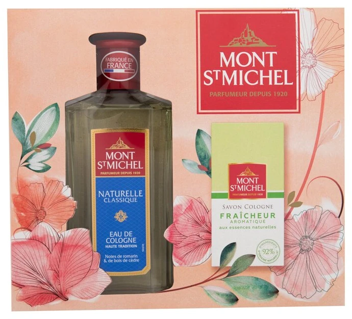 Mont St Michel Naturelle Classique Eau de Cologne rinkinys unisex (Edc 250 ml + Bar Soap 125 g)