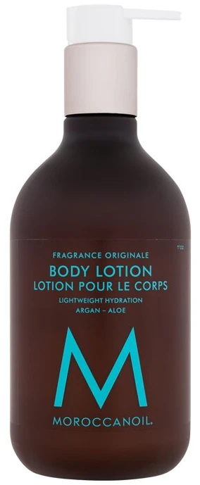 Lengvas, greitai įsigeriantis kūno losjonas su drėkinamųjų aliejų mišiniu Moroccanoil Locion Corporal Fragamce Originale 360ml@