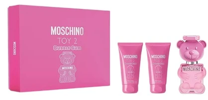 Kvepalų rinkinys moterims Moschino Toy 2 Bubble Gum (EDT, 50 ml + dušo želė, 50 ml + kūno losjonas, 50 ml)