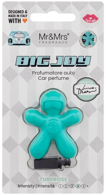 Mr&Mrs Fragrance Big Joy Car Perfume Tuberose kvapas automobiliui, 1 vnt.