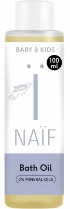 NAÏF Pieno vonios aliejus vaikams ir kūdikiams Vonios aliejus 100 ml