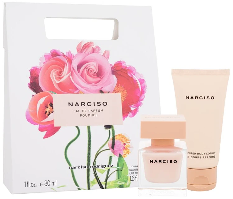 Narciso Rodriguez Narciso Poudrée EDP rinkinys moterims (EDP 30 ml + Losjonas kūnui 50 ml)