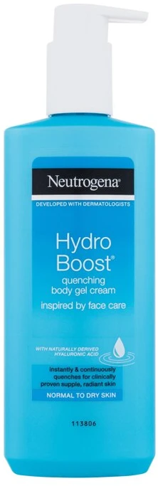 „Neutrogena Hydro Boost“ kūno gelis „Kreminis“ kūno gelis unisex, 250 ml