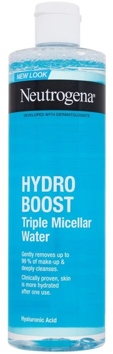 Neutrogena Hydro Boost Triple Micellar Vanduo Micellar Vanduo unisex, 400 ml