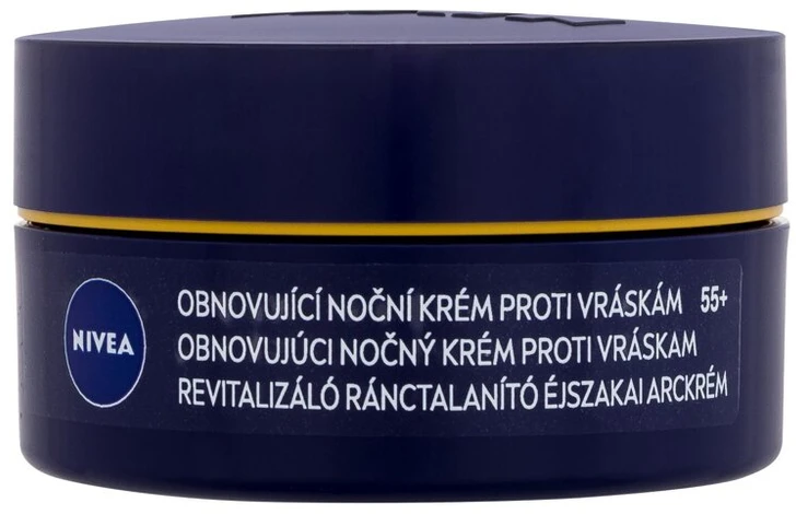 Nivea Anti-Wrinkle Revitalizing Night Skin Kreminis moterims, 50 ml