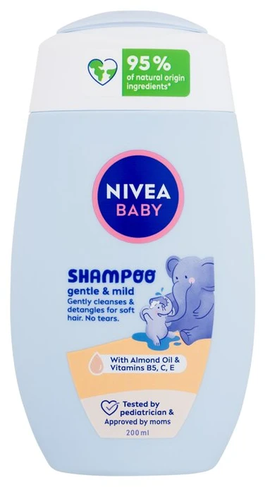 Nivea Baby Gentle & Mild Shampoos šampūnai