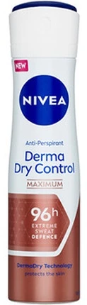 Nivea Purškiamas antiperspirantas „Derma Dry Control“ (antiperspirantas) 150 ml