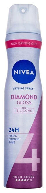 Nivea Diamond Gloss Care Plaukų lakas moterims, 250 ml