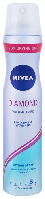 NIVEA Styling Diamond Volume Care plaukų lakas - 250 ml