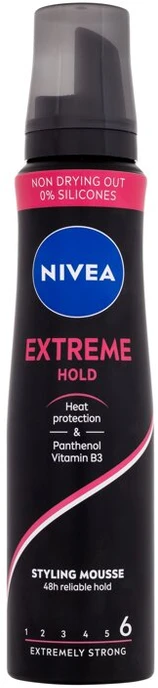 Nivea Extreme Hold Styling Mousse Plaukų putos moterims, 150 ml