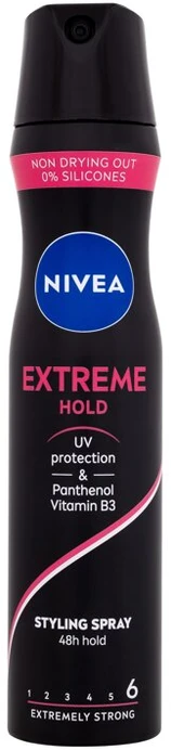 Nivea Extreme Hold Styling Purškiklis Plaukų lakas moterims, 250 ml