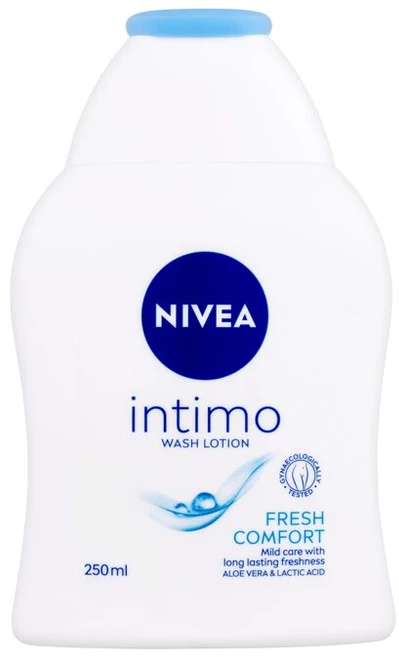 Nivea Intimo Wash Lotion Fresh Comfort Intimate Cosmetics moterims, 250 ml