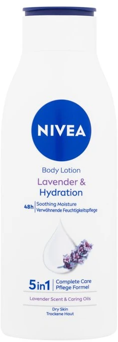 Nivea Lavender & Hydration Losjonas kūnui Losjonas kūnui moterims, 400 ml