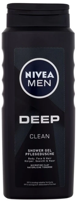 Nivea Men Deep Clean Dušo želė