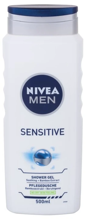 NIVEA MEN 3in1 Sensitive dušo želė 500 ml