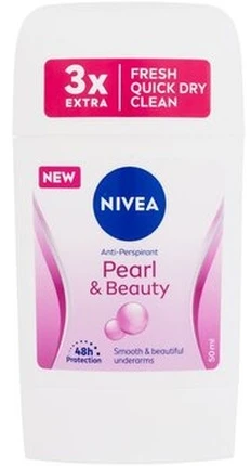 Nivea Kietas antiperspirantas „Pearl & Beauty“ (antiperspirantas) 50 ml