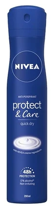 Nivea purškiamas antiperspirantas „Protect & Care“ 200 ml